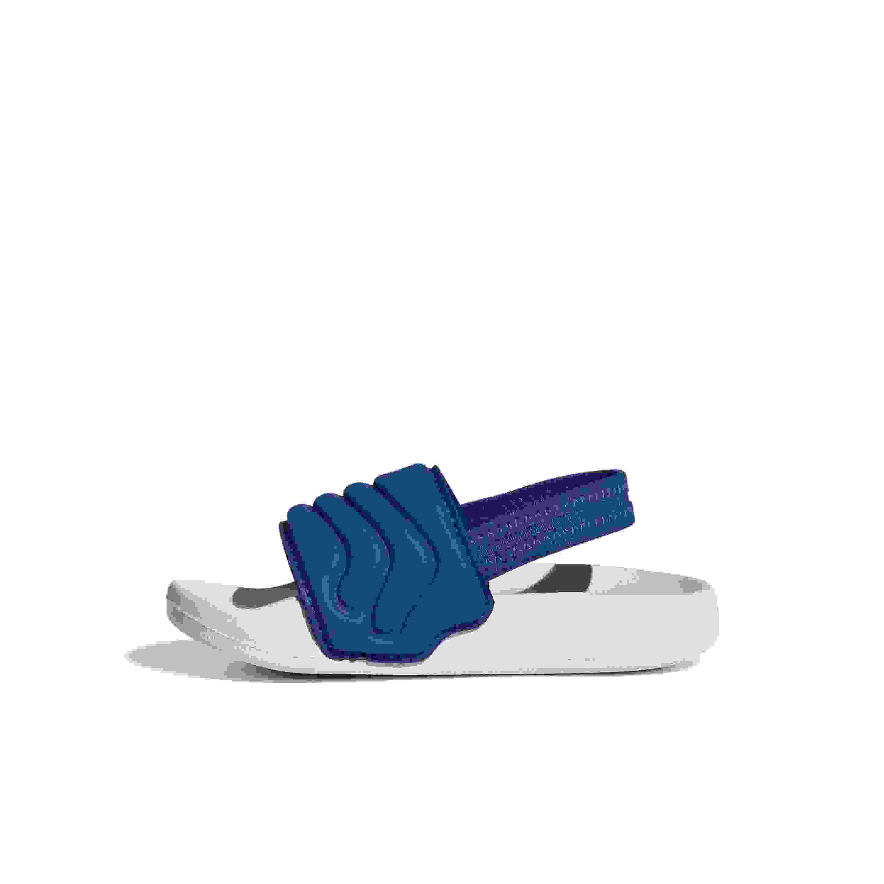 adidas Adilette Estrap 2.0 Infant Boys' "Team Royal Blue/Ftwr White/Team Royal Blue" Slide